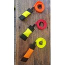 Bite sausage with hexa leash orange/yellow